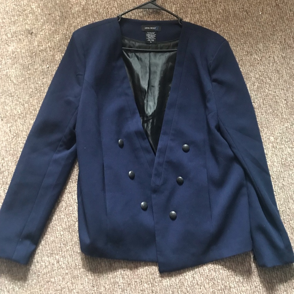 Navy blue blazer
